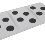 Aeroponic Chamber Lid - 12 x 3.75" Site - Propagation/ Veg