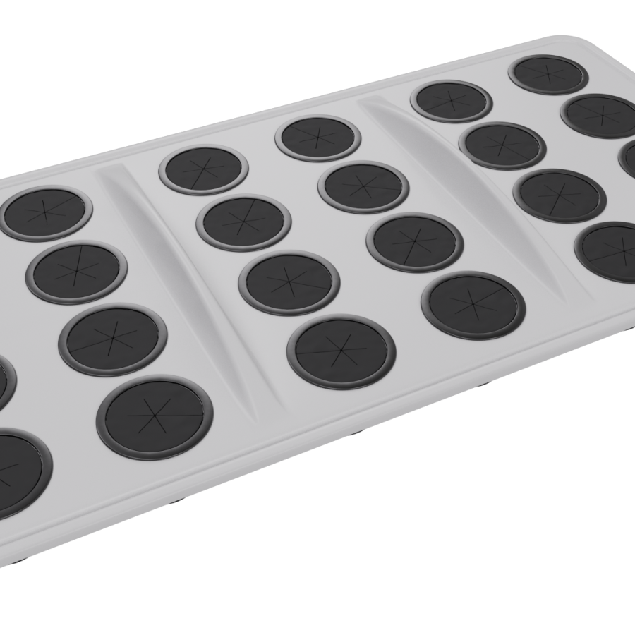 Aeroponic Chamber Lid - 24 x 3.75" Site - Propagation/ Veg