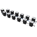 UC12XL13 - RDWC System - 2 Row @ 30" Plant Spacing