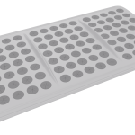 Aeroponic Chamber Lid - 105 x 2" Site - Propagation