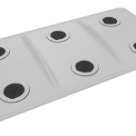 Hydroponic Chamber Lid - 6 x 5.5" Site - Fruiting