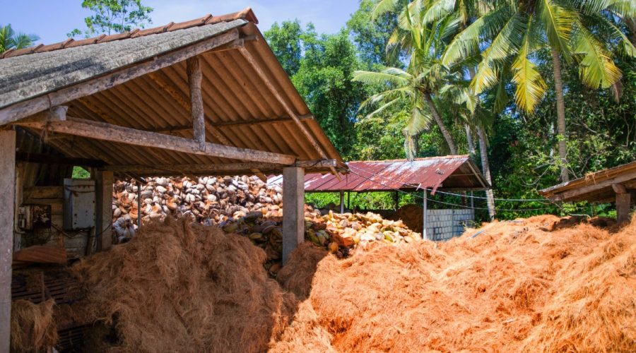 coconut coir processing facility