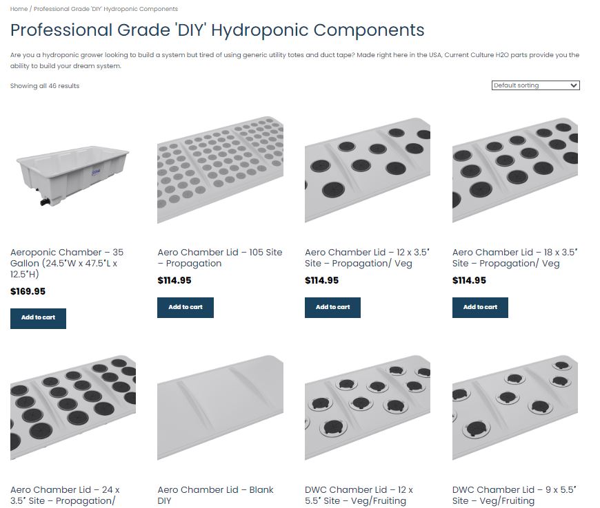 diy high pressure aeroponics systems parts & components